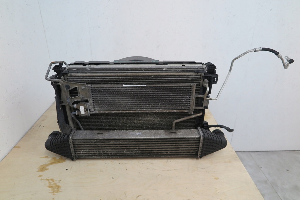 фото №1, Радіатор вентилятор комплект mercedes w212 2.2 cdi