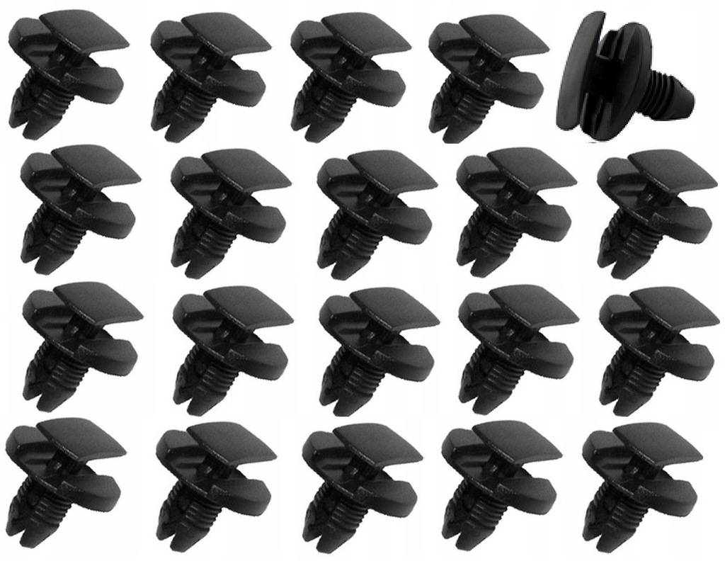 фото №1, 20x клипсы подкрылок защита citroen c3 c4 c5 c6 ds5