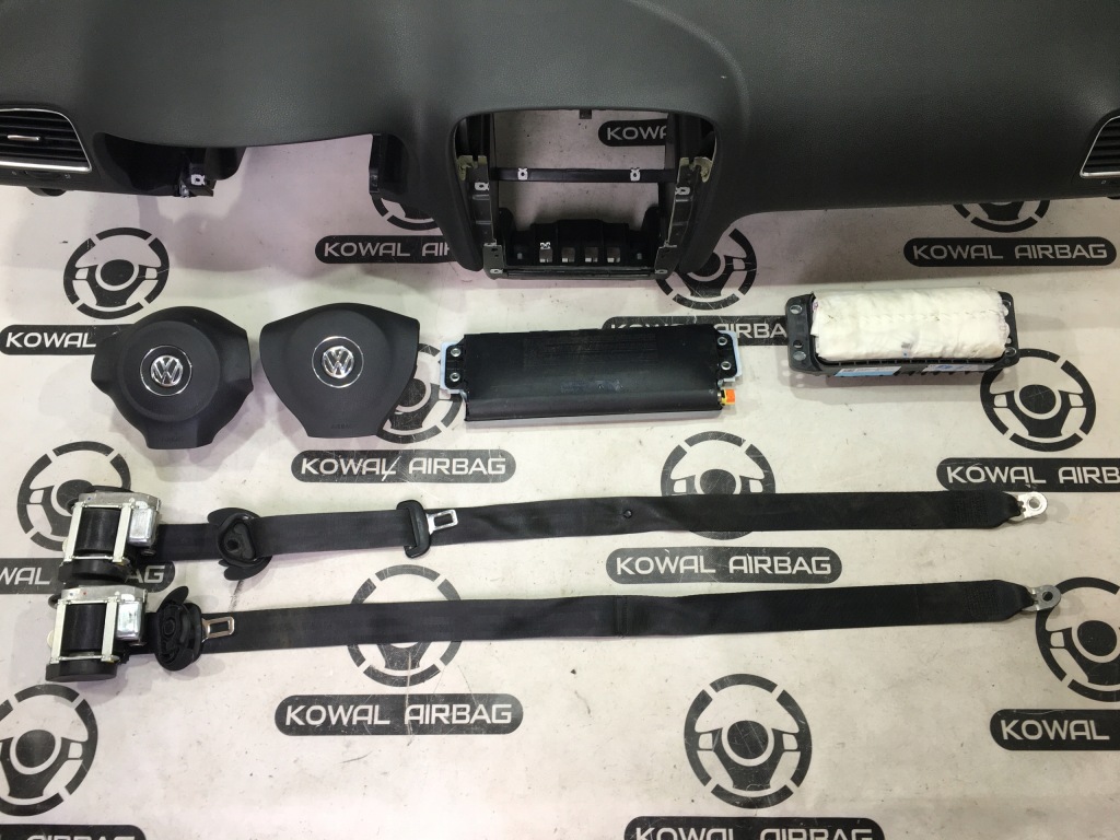 фото №6, Vw golf 6 vi панель приладів консоль подушка безпеки подушки безпеки ремені