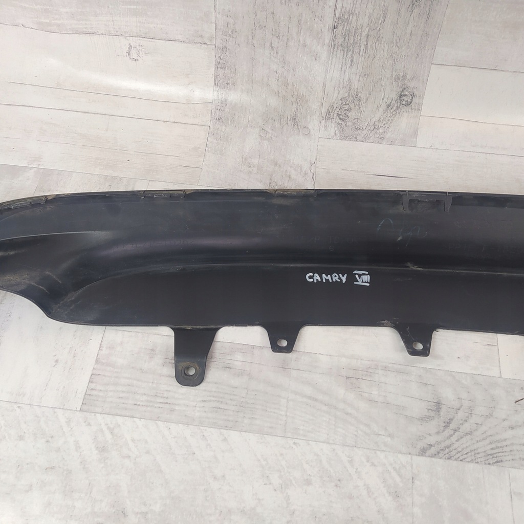 фото №9, Toyota camry viii 8 накладка диффузор бампера задняя задняя 52169-33030