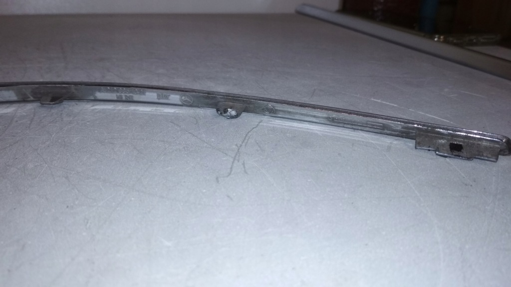 фото №8, Молдинг хром бампера задній правий mercedes e w212