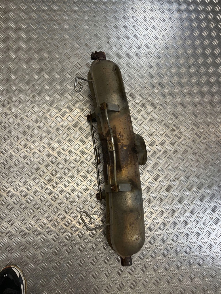 Porsche boxster 986 1998 гаситель выхлоп Оригинал