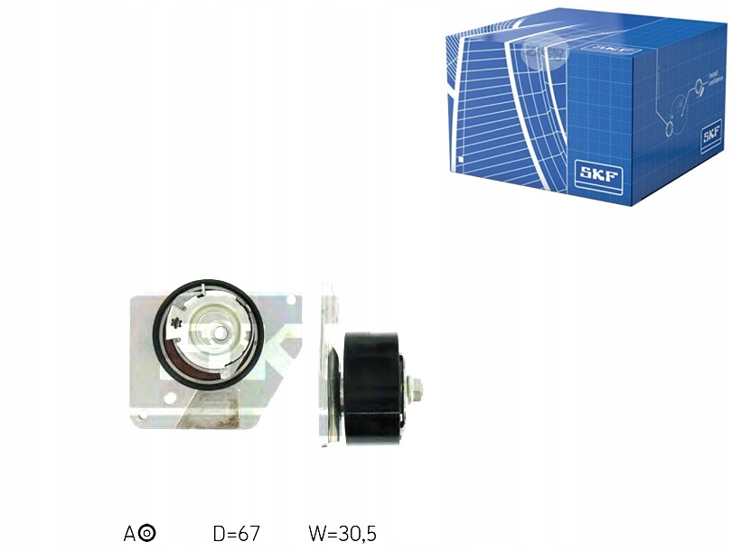 фото №1, Skf ролик натяжителя renault grand scenic iii 1.9 d