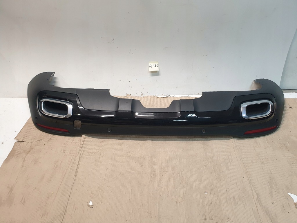 фото №1, Накладка дифузор задня mercedes gle w167 amg