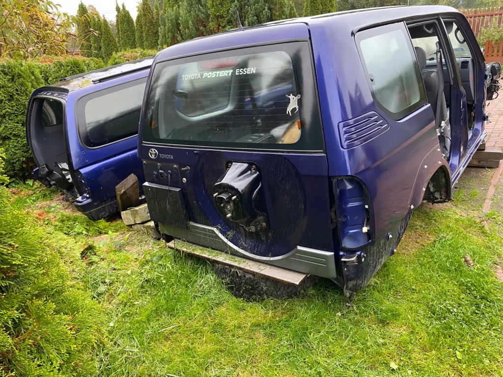 фото №1, Toyota land cruiser крышка багажника задняя 90 95 разные цвета