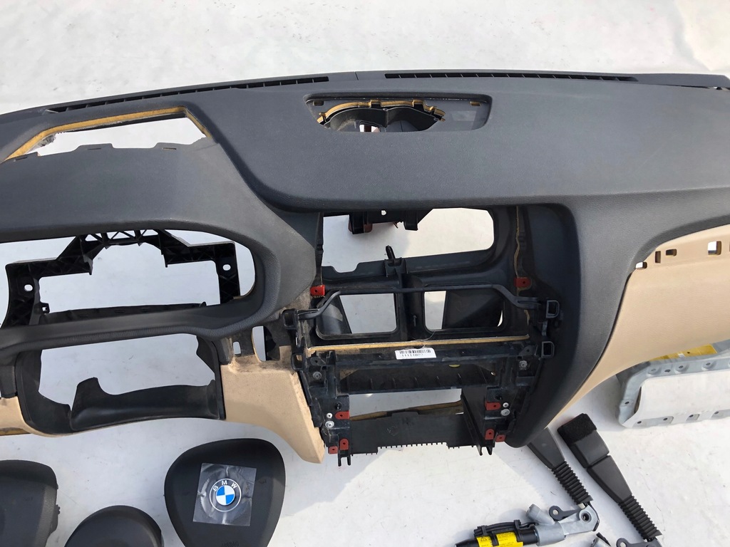 фото №6, Bmw x3 f25 beż hud панель приладів панель приладів консоль подушки безпеки