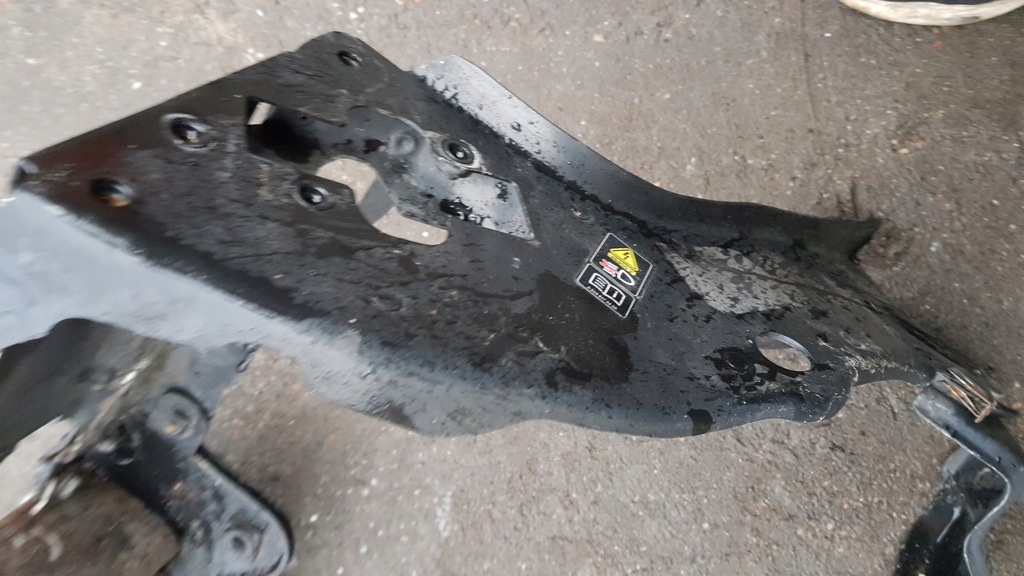 фото №15, Mercedes w211 панель фари підсилювач перед відбійник абсорбер лівий