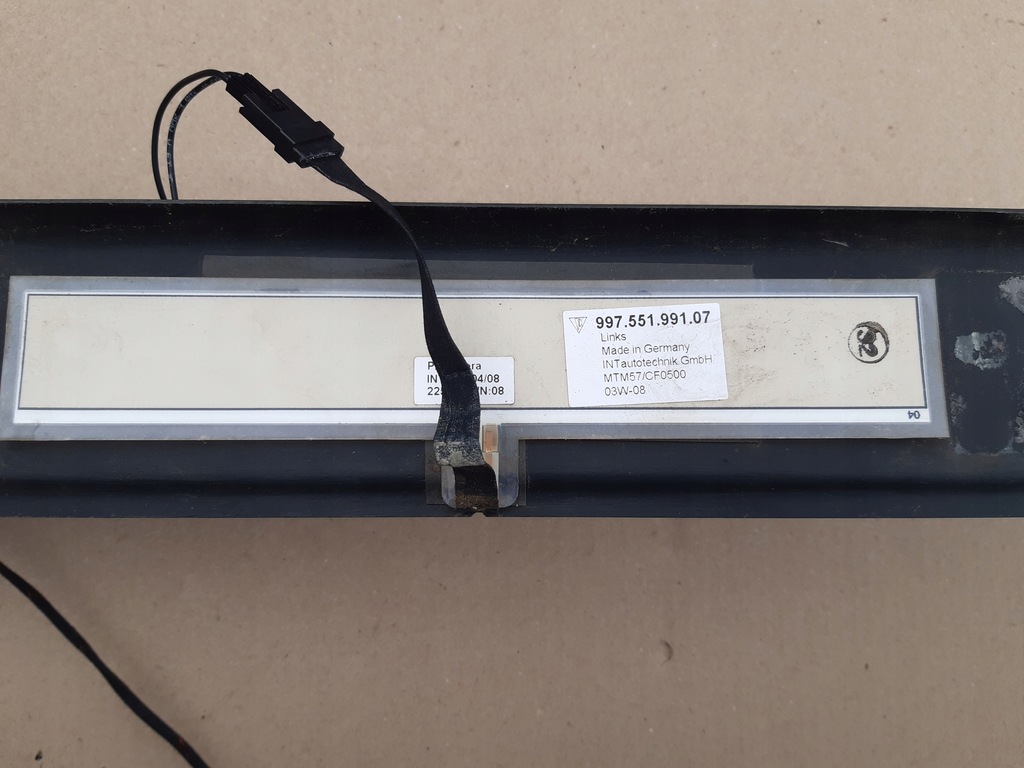 фото №7, Porsche 997 gt3 молдинг порог карбон правая