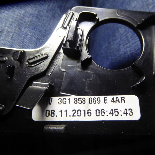 фото №5, Passat b8 3g рамка радіо 3g1858069e dekor срібний