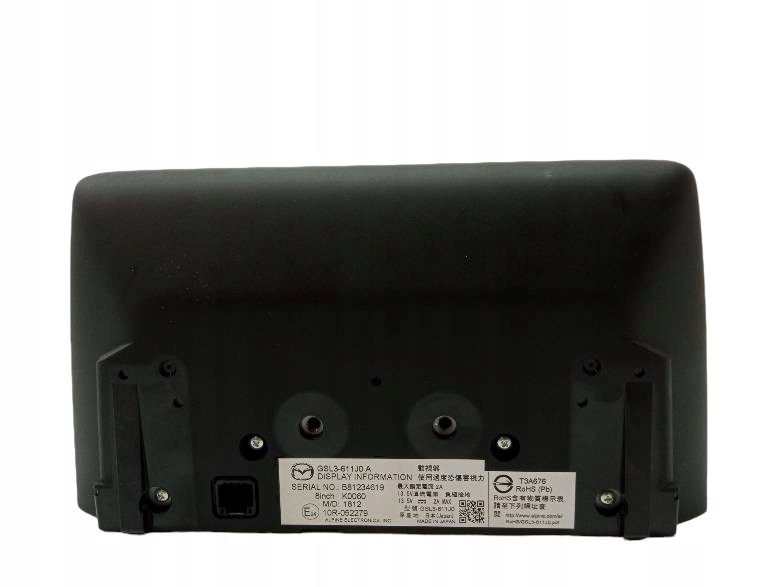 фото №6, Дисплей gj drugi lift версія skydream gsl3-611j0a mazda 6 iii 2012-