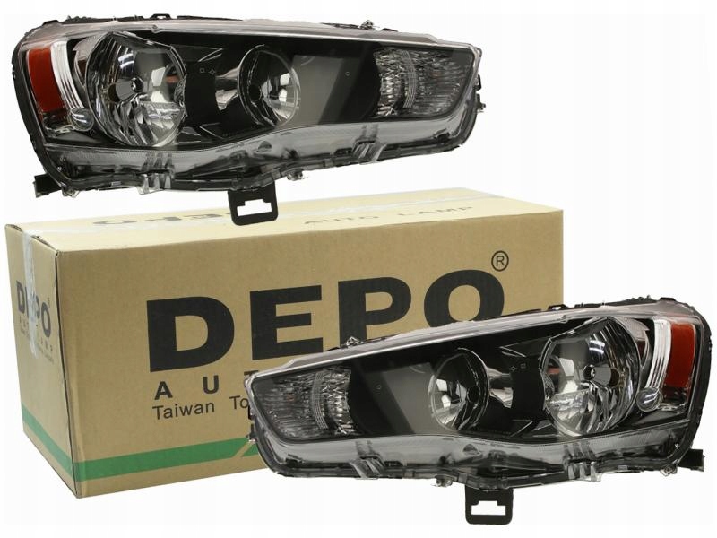 фото №1, Лампы фары mitsubishi outlander ii 06-12