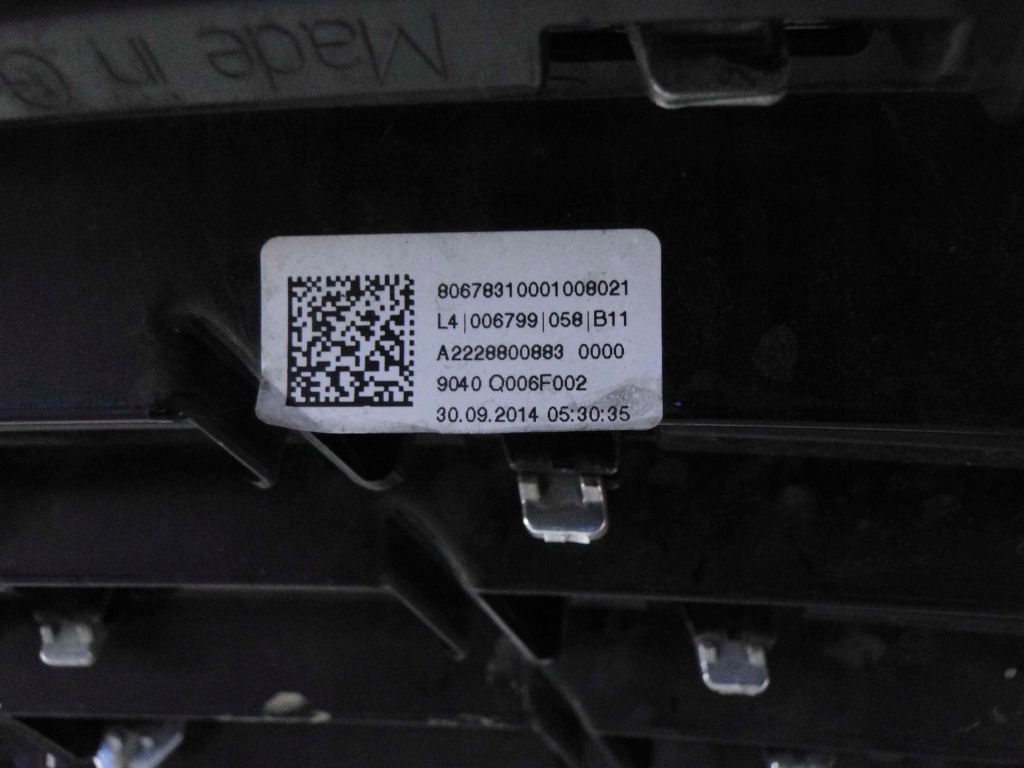 фото №11, Mercedes s w222 222 решітка радіатора решітка радіатора радар камера