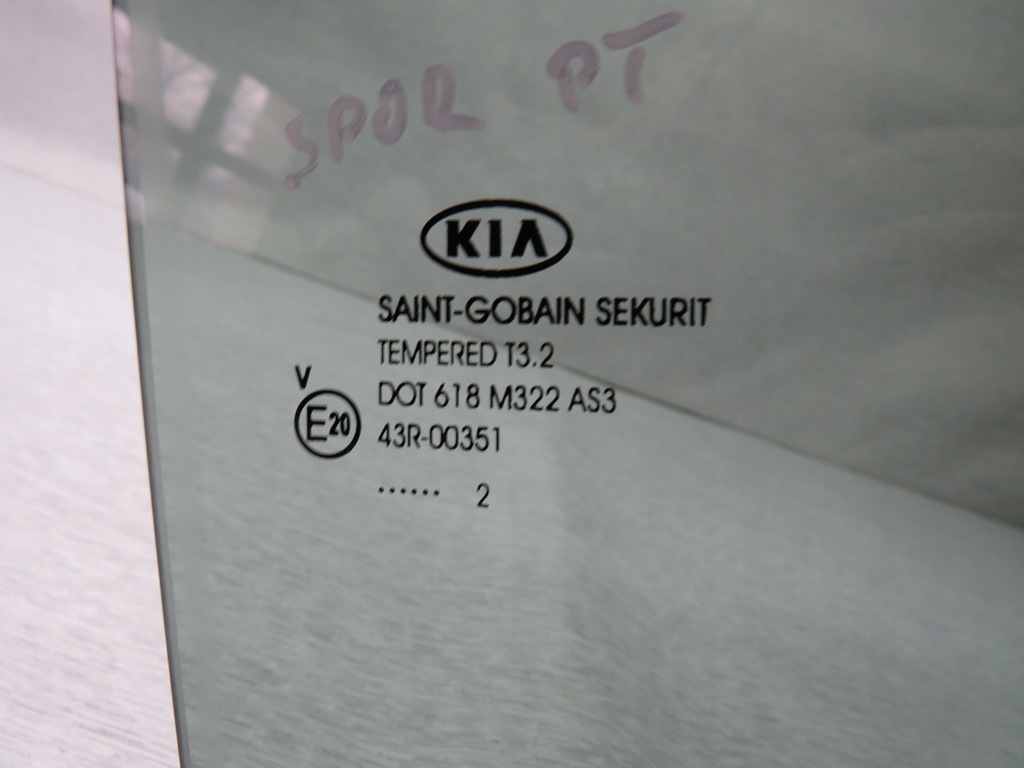 фото №5, Kia sportage iii стекло дверь задняя задняя 2012