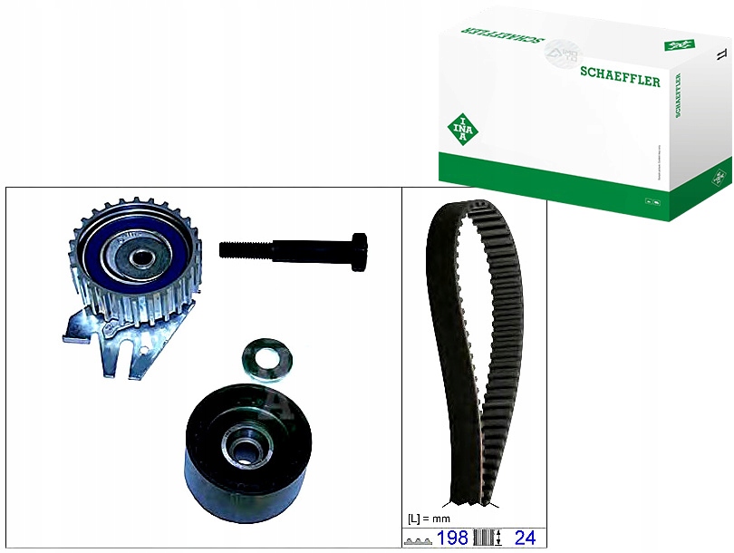 фото №1, Schaeffler ina 530 0626 10 набір ремінь розподільного валу