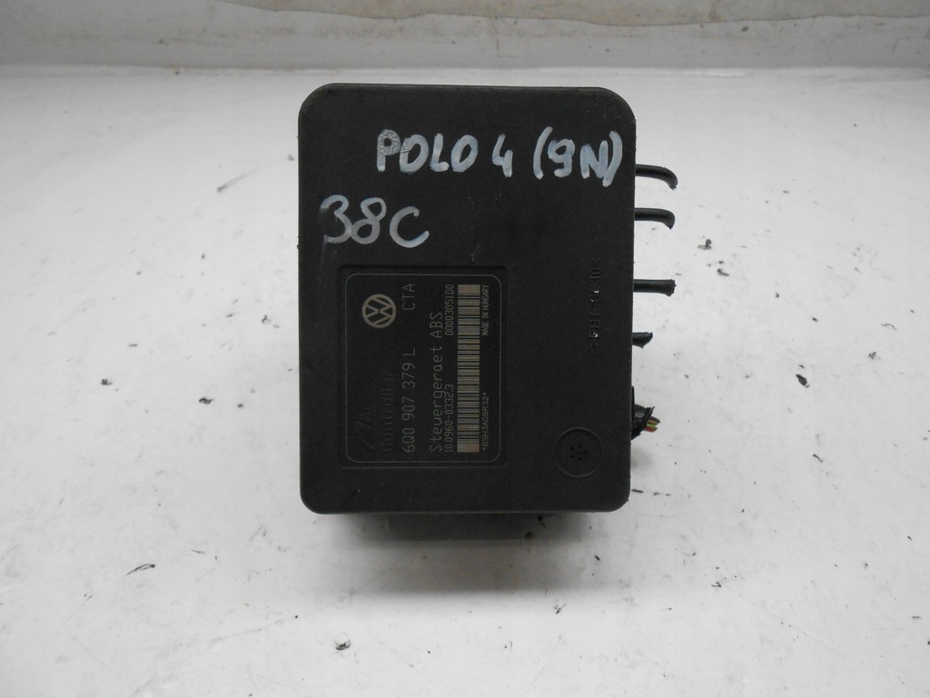 фото №6, Vw polo 9n насос блок управления abs 6q0907379l 6q0614117h