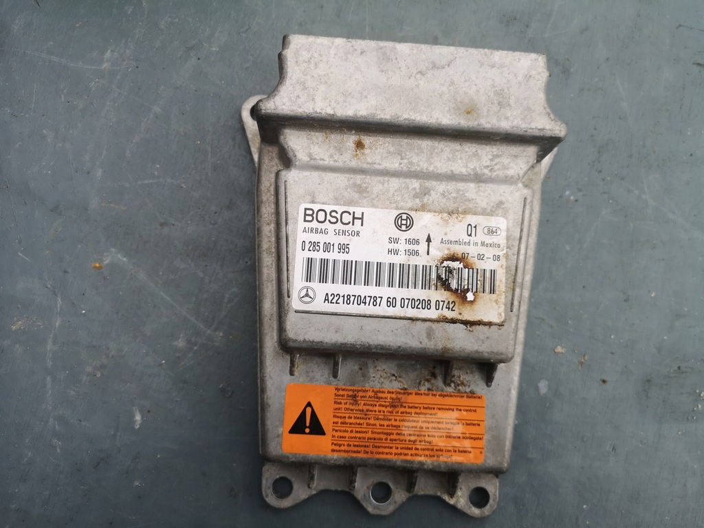 фото №1, Модуль подушек подушка безопасности mercedes w221