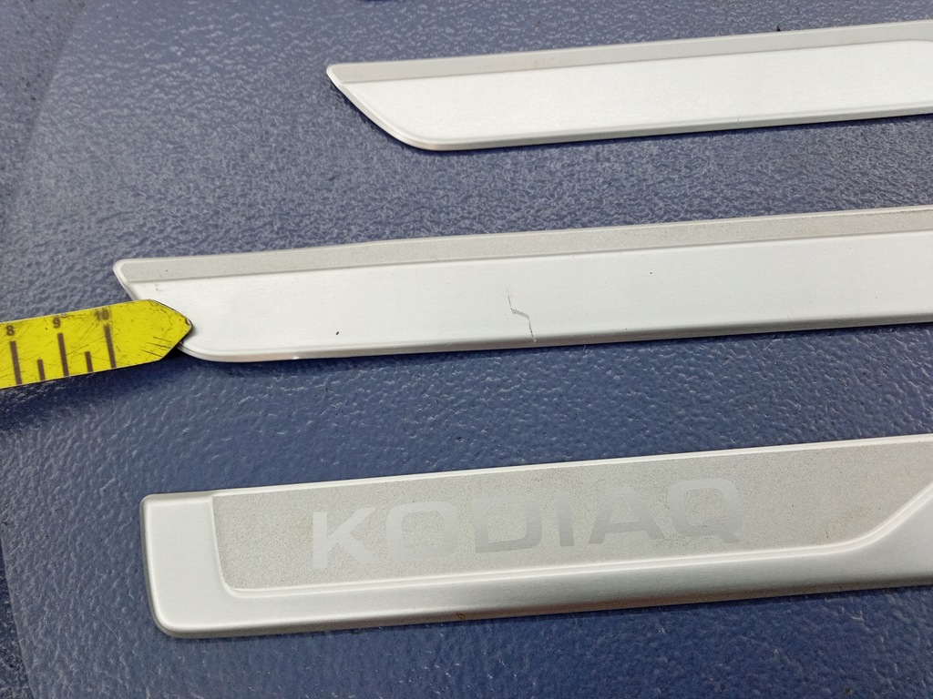 фото №4, Skoda kodiaq i 16- накладки декоративные пороговые комплект