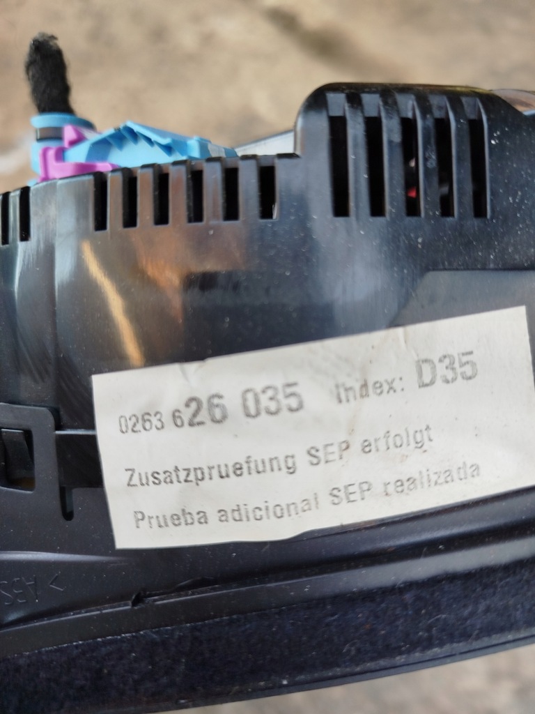 фото №5, Лічильник прилади audi a4 b6 2.5 tdi 8e0920900k