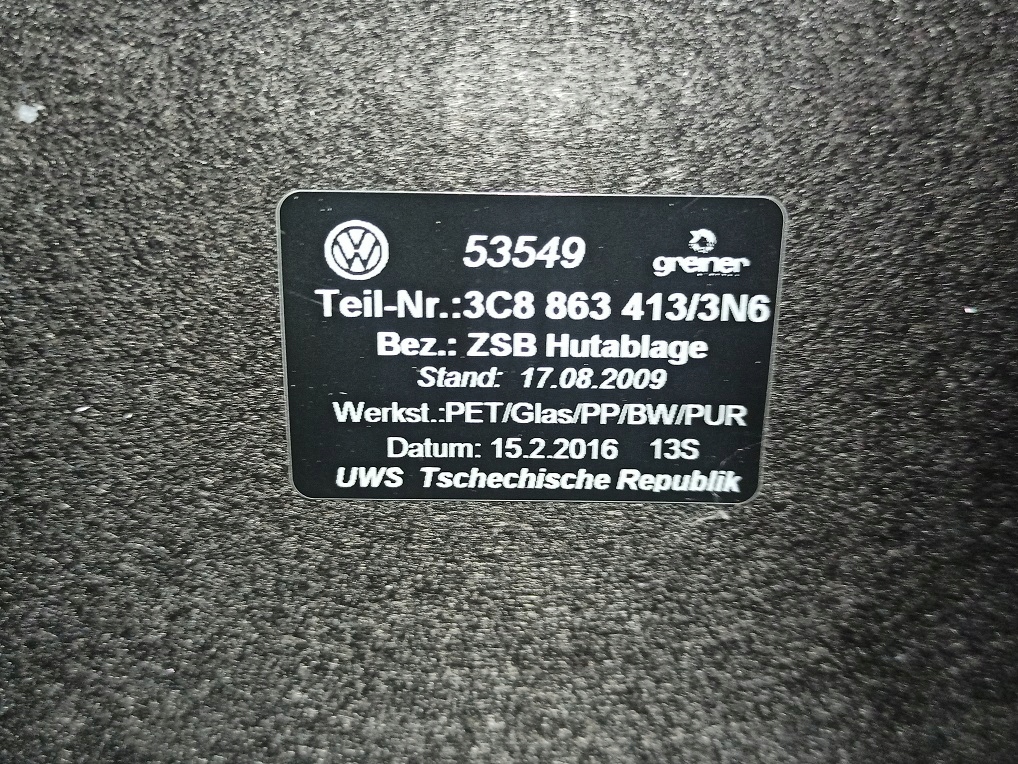 фото №5, Volkswagen оригінальний номер 3c8863413