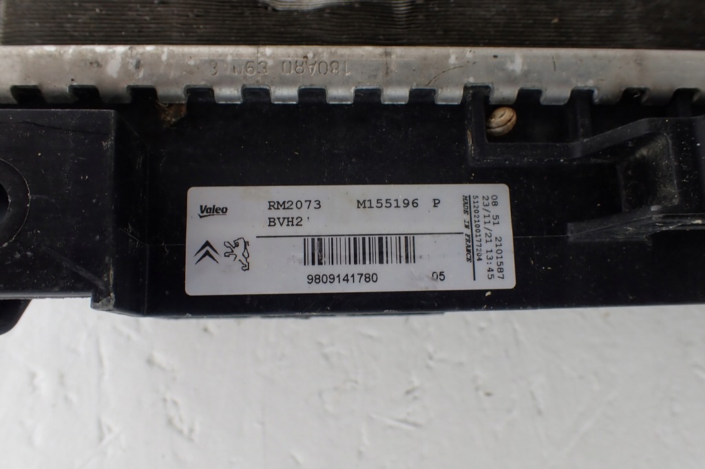 фото №8, 9809141780 радіатор wody оригінальний номер psa 308 5008 c4