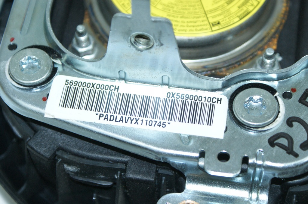 фото №14, Подушка безпеки водія подушка повітряна водія hyundai i10 i 10 0x56900010ch