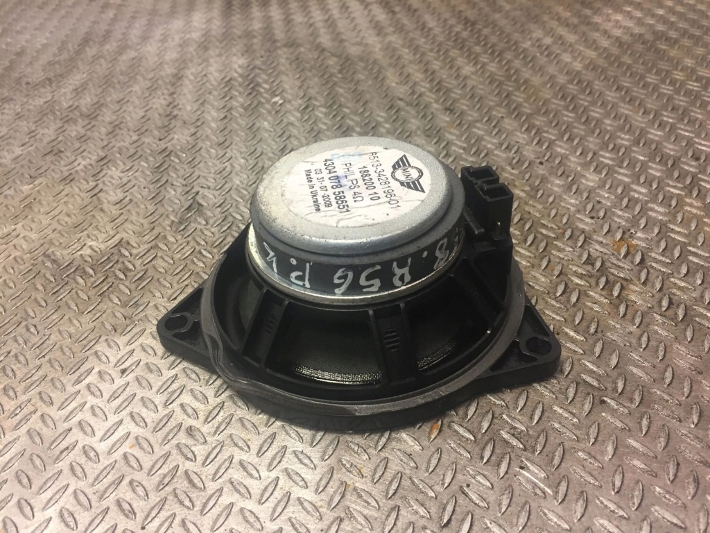 фото №2, Mini one - cooper coupe r56 ліва сторона динамік двері передніх