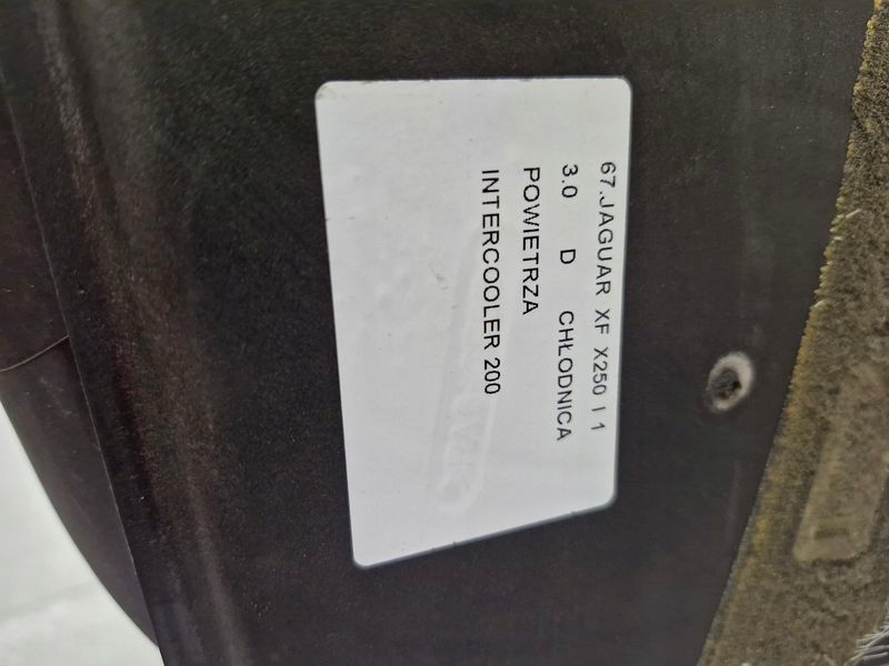 фото №9, Jaguar xf x250 1 i 3.0 d радіатор повітря інтеркулер