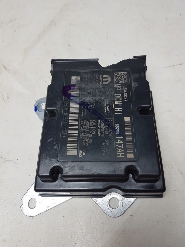 фото №1, Jeep compass 17- модуль подушка безпеки 68299147ah usa