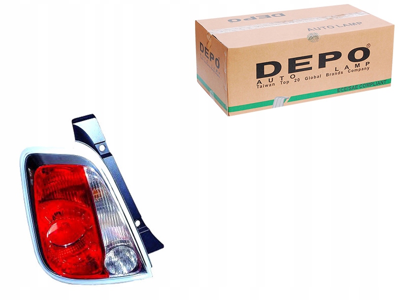 фото №1, Лампа p21w/py21w/r10w рамка хром abarth 500 / 5 + асистент аварійний #8