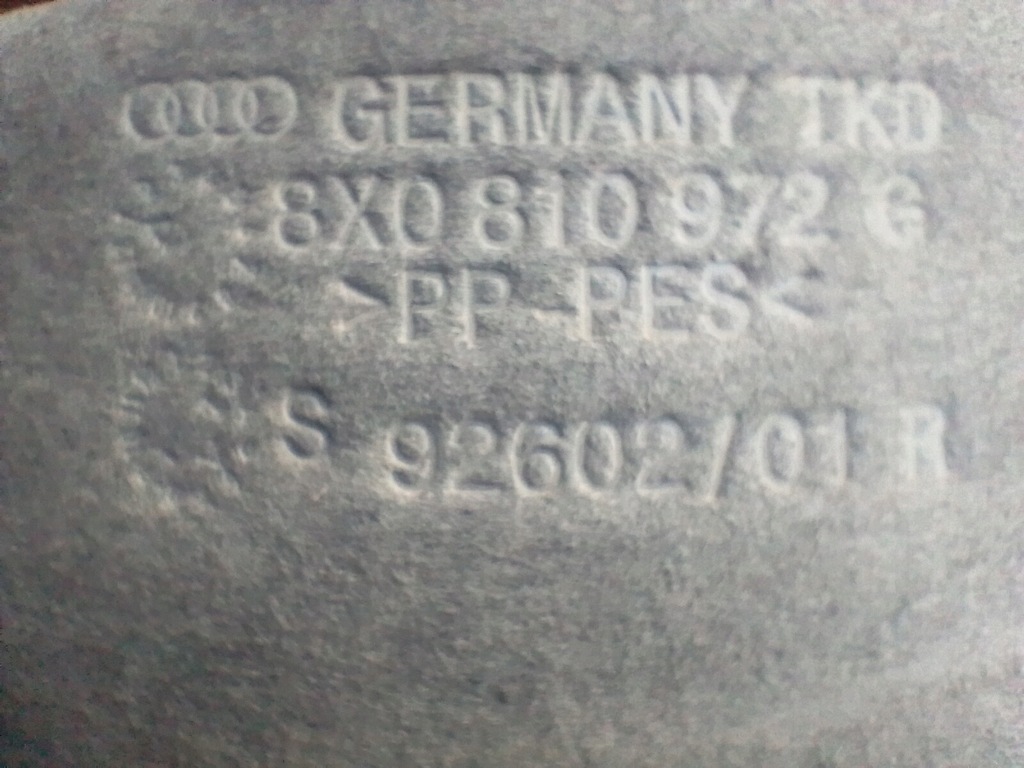 фото №6, Подкрылок задняя правое 8x0810972 audi a1