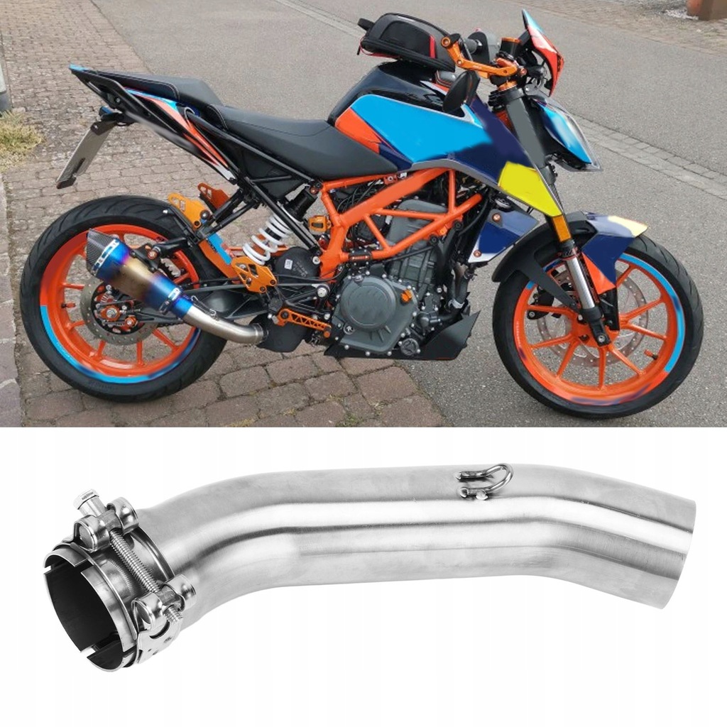 фото №14, Труба средняя трубы выпускной motocykla труба