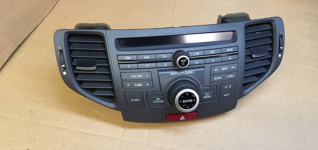 фото №5, Honda accord viii панель радио навигация