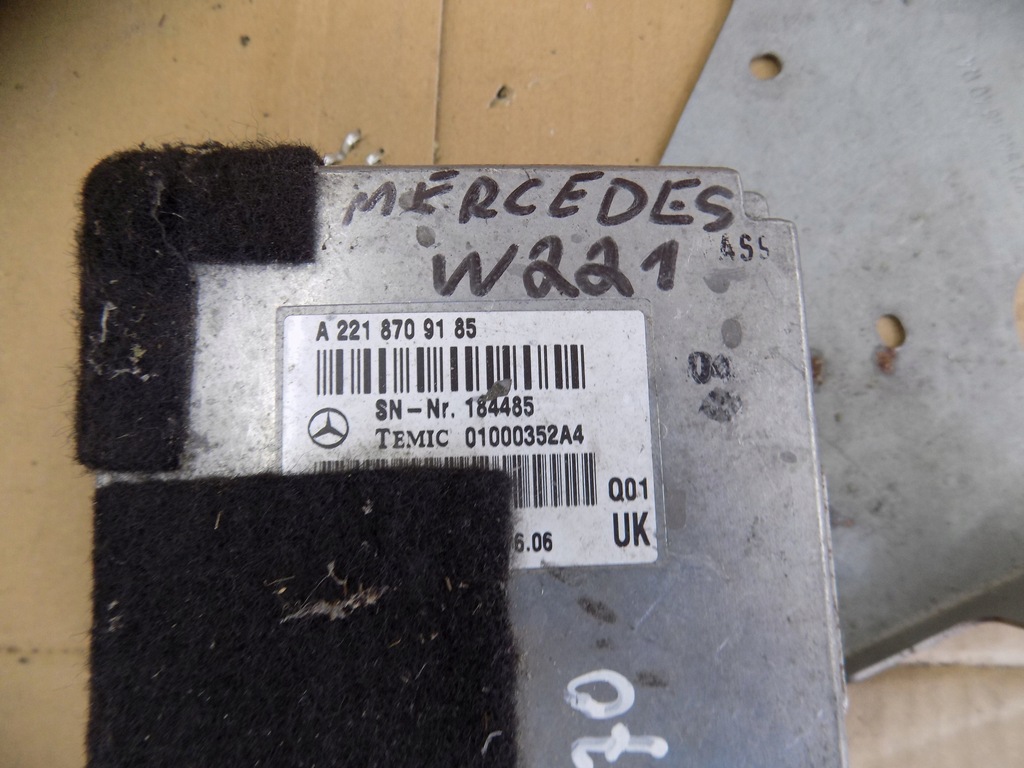 фото №4, Mercedes w221 модуль голос a2218709185