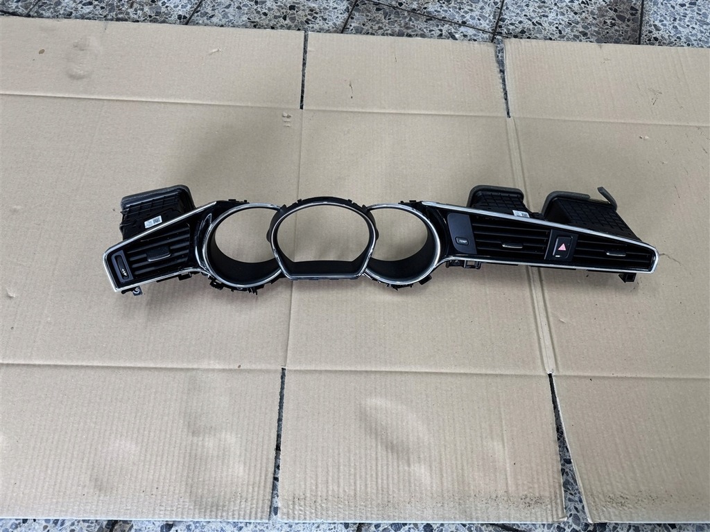 фото №1, Рамка корпус спідометра решітка впуск хром kia ceed proceed ii 2 gt lift