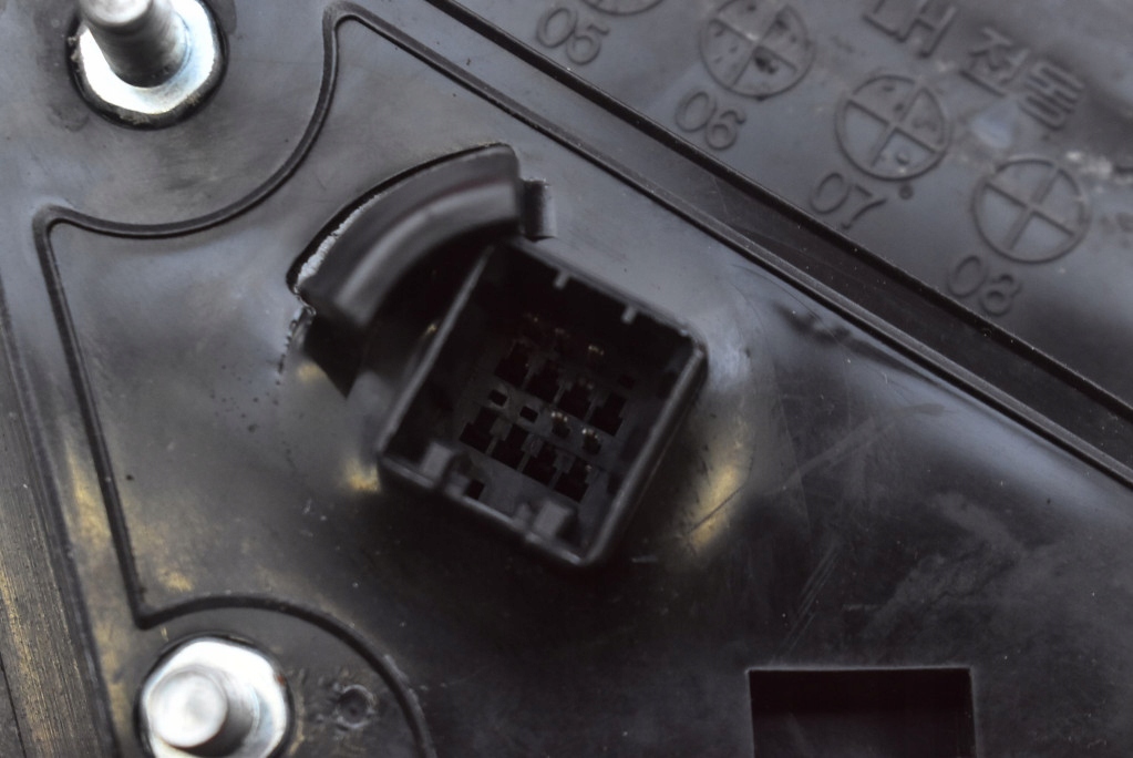 фото №6, Зеркало левая графитовый 012318 eu kia magentis 2 ii 06-08 5 pin