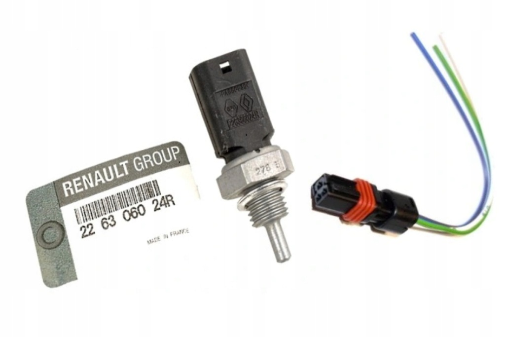фото №1, Датчик температури wody колодка штекер renault dacia оригінальний номер 226306024r