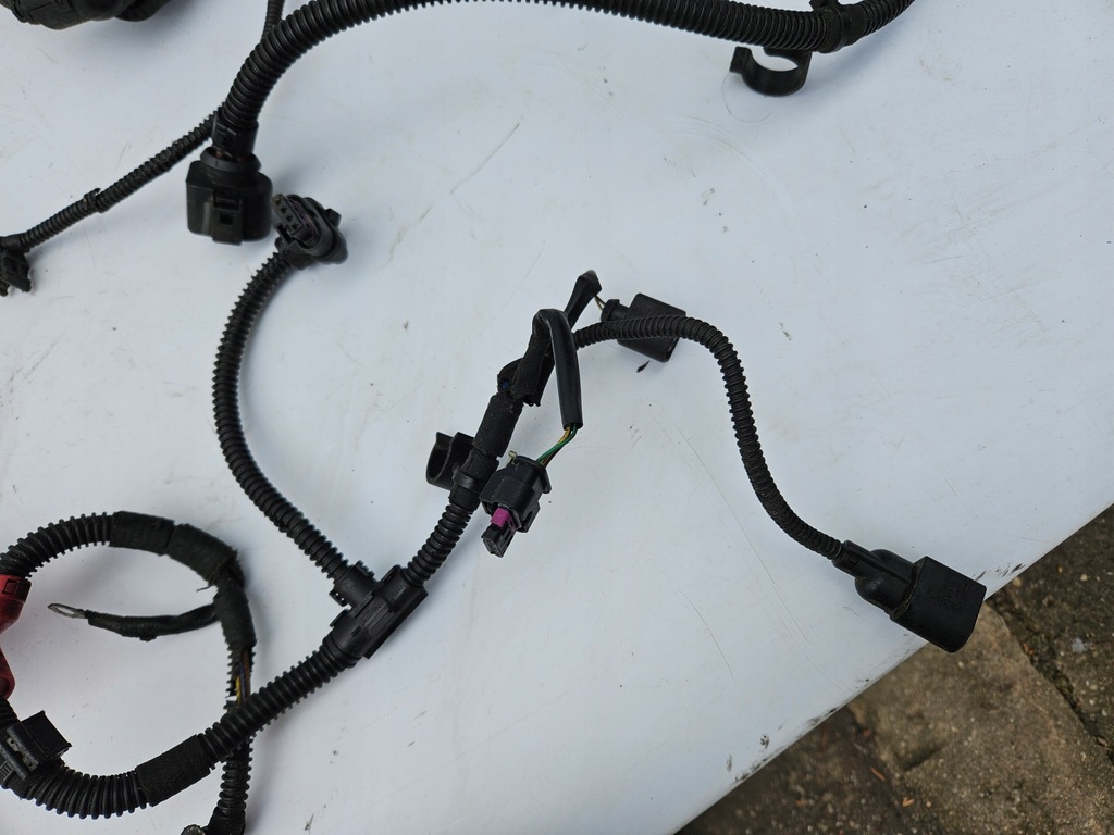 фото №6, Жгут электропроводка двигателя audi a6 c7 a7 4g 3.0 tfsi cgx tiptronic