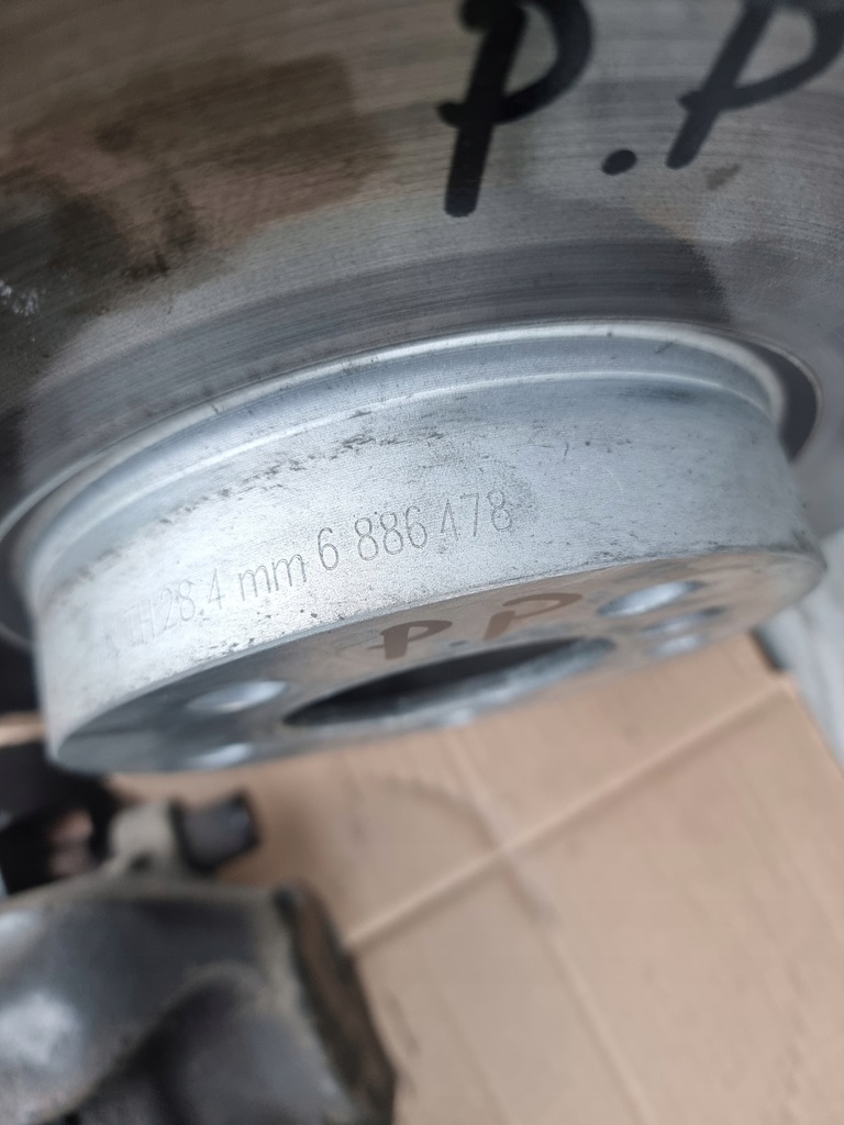 фото №14, Bmw x6 e71 lift гальмівні диски супорти перед 332mm 6886478