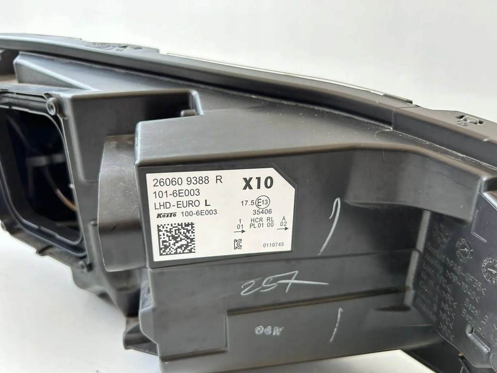 фото №7, Renault zoe lift лампа ліва перед 260609388r оригінал