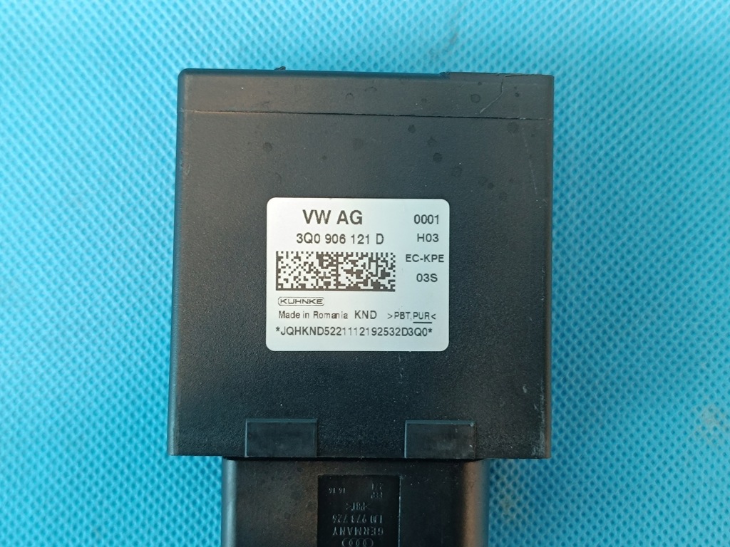 фото №9, Vw passat b8 kombi 2.0tdi 110kw 23r модуль блок управления насоса топлива 3q0906121d