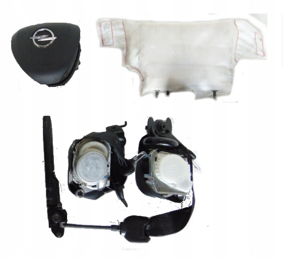 фото №1, Opel combo комплект подушки безпеки + ремені