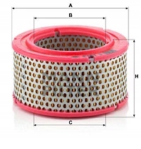 фото №1, Mann-filter c 1213 фільтр повітря