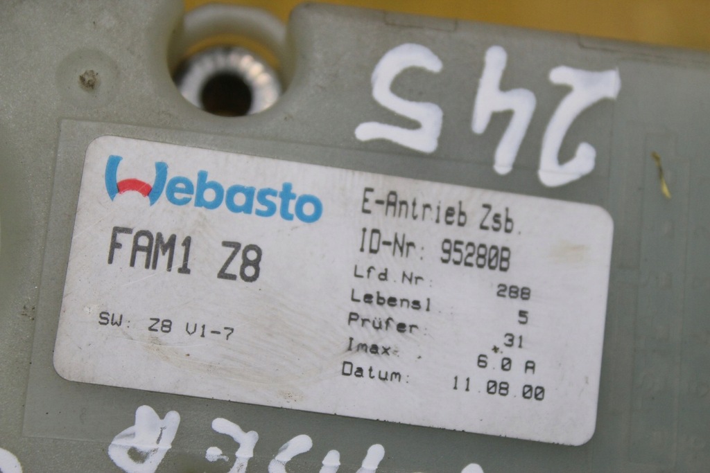 фото №7, Моторчик люк peugeot 607 88060c