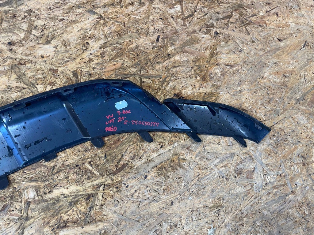 фото №7, Vw t-roc troc lift 21- спойлер молдинг накладка бампера перед передняя