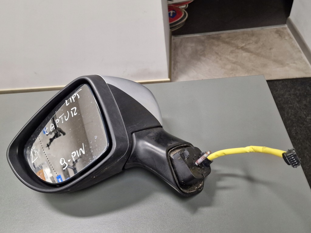 фото №1, Зеркало левая renault captur lift 9 pin europa