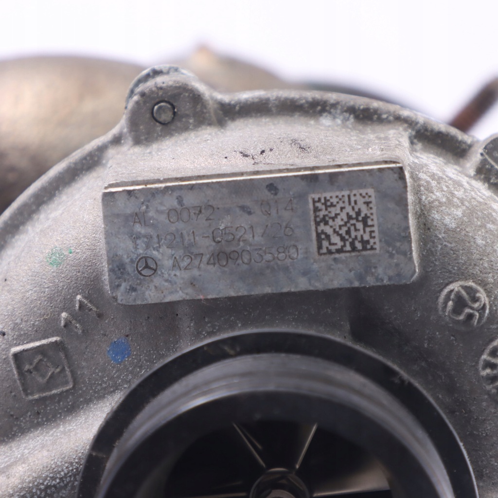 фото №11, Mercedes w204 w205 турбонагнетатель турбина бензин m274.910 a2740903600