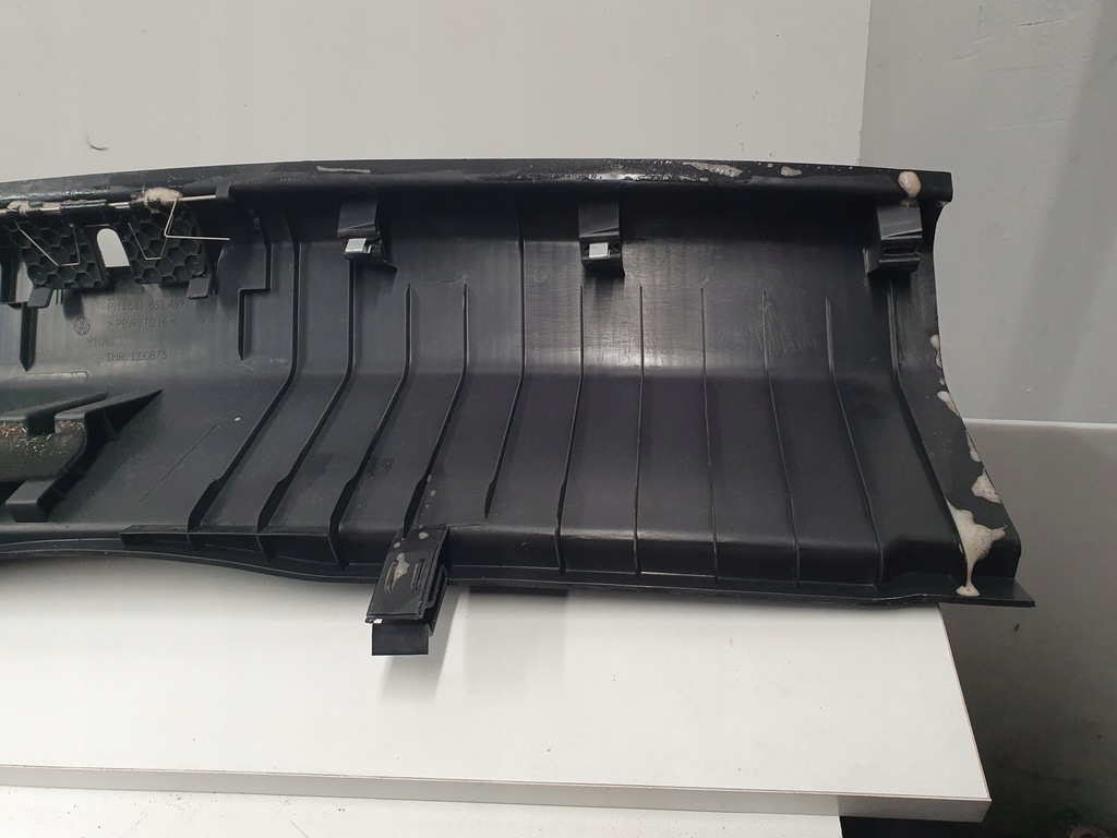 фото №9, Vw passat b7 usa 2.5b 11-16 защита порог багажника поперечина заднего