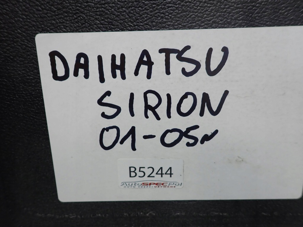 фото №8, Полиця задня багажника daihatsu sirion 01-05r
