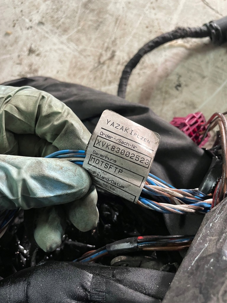 фото №11, Mercedes actros mp4 om471 жгут электропроводка двигателя кабина