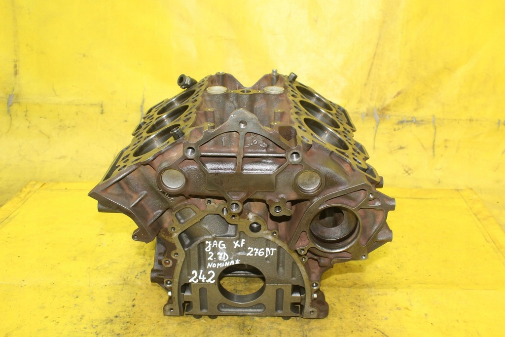 фото №6, Блок двигуна land rover discovery iii jaguar s-type 2.7 d 276dt 4r8q6015ce